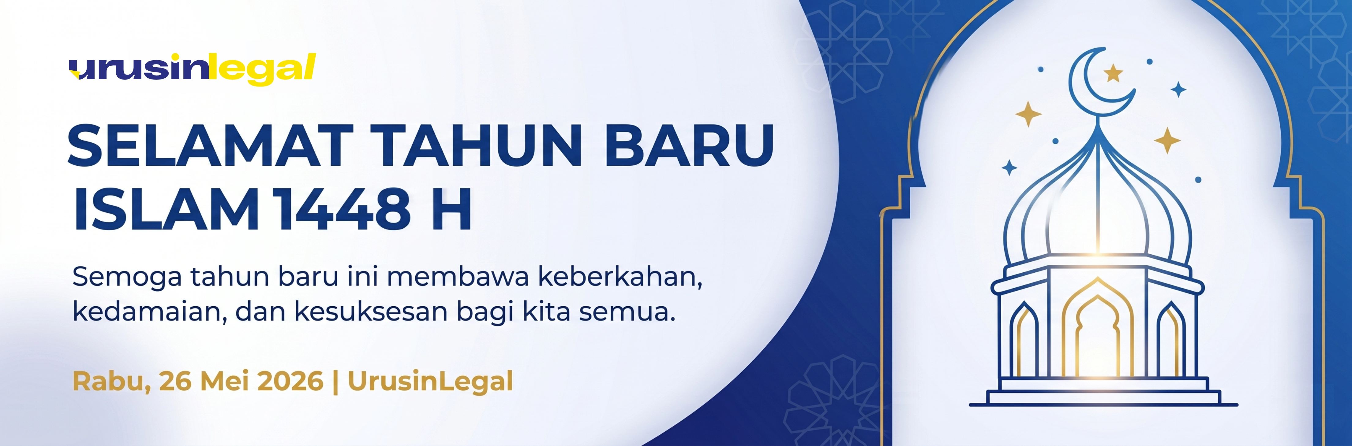 Selamat Hari Raya Idul Fitri 1447 Hijriah 2026 - Urusinlegal
