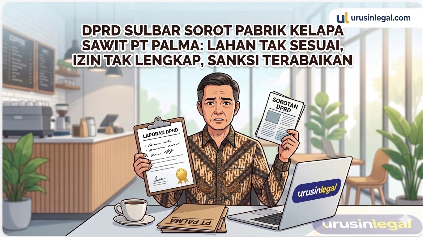 DPRD Sulbar Sorot Pabrik Kelapa Sawit PT Palma: Lahan Tak Sesuai, Izin Tak Lengkap, Sanksi Terabaikan