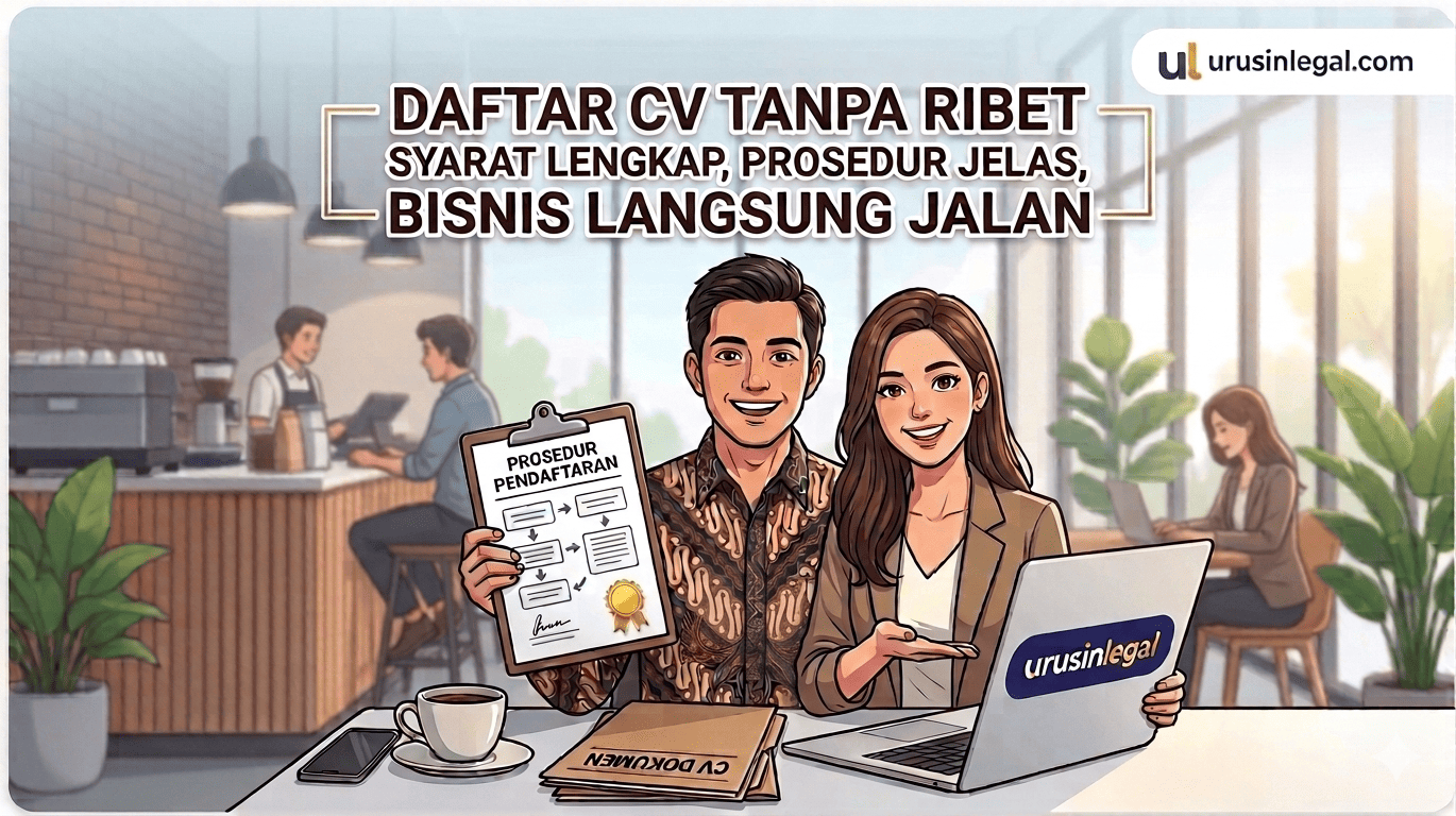 Daftar CV Tanpa Ribet: Syarat Lengkap, Prosedur Jelas, Bisnis Langsung Jalan